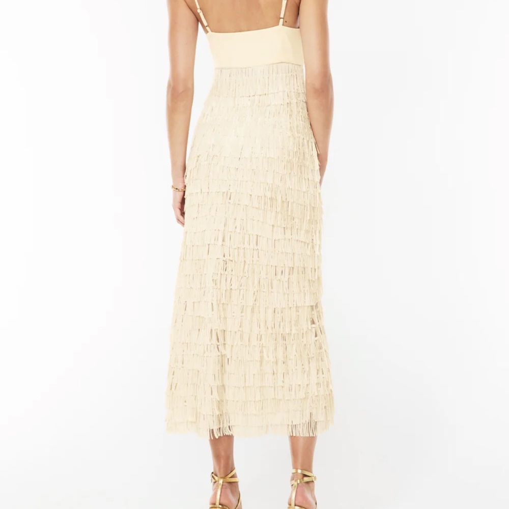 Manning Cartell high touch fringe slip dress